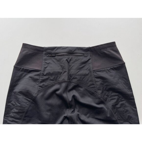 ATHLETA Peak Hybrid Fleece Black Brushed Flared Boot Cut Pants, Size S - Picture 9 of 16
